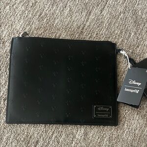 Loungefly Silhouette Allover Embossed Wristlet Pouch